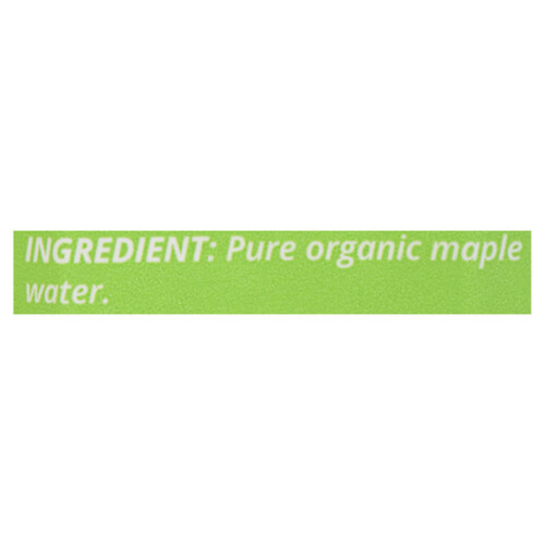 Maple 3 Organic Water Pure Maple 1 L (can)