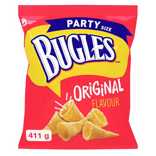 Bugles Corn Snacks Original 411 g