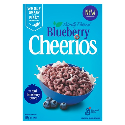 General Mills Cheerios Cereal Blueberry 309 g