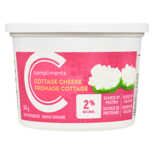 Compliments 2% Cottage Cheese 500 g