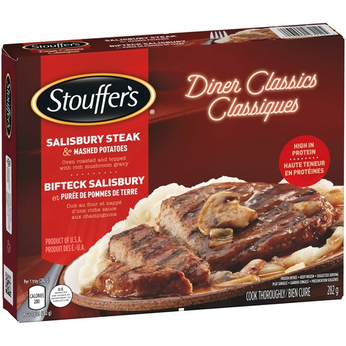 Stouffer's Frozen Dinner Salisbury Steak Classics 282 g