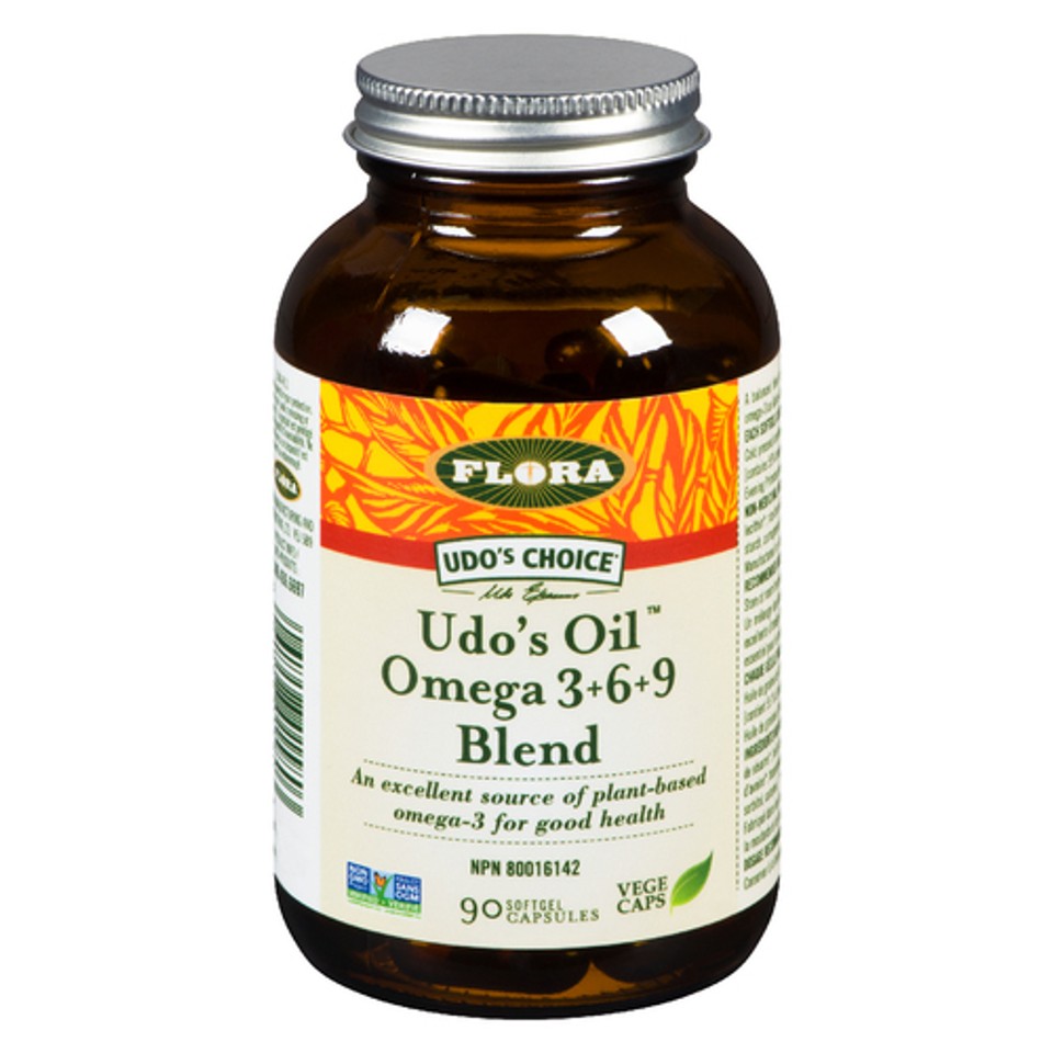 Flora Udo's Oil Omega 3+6+9 Blend Softgel Capsules 90 Count Voilà