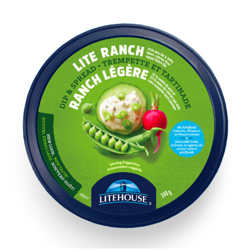 Litehouse Dip & Spread Lite Ranch 340 g