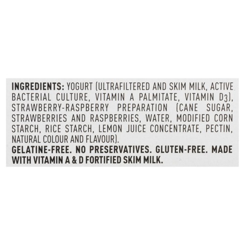Iögo Yogurt Protein Strawberry & Raspberry 4 x 125 g