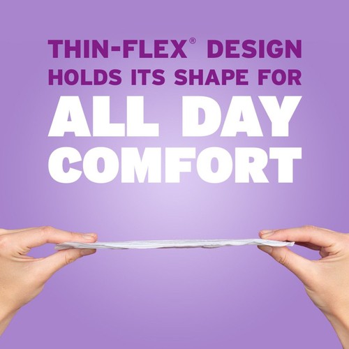Poise Ultra Thin Pads Ultimate Absorbency Long Length 26 Count
