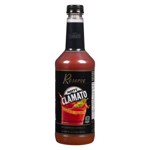 Mott's Clamato Reserve Juice 1 L (bottle)