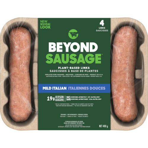 Beyond Meat Plant Based Frozen Sausage Mild Italian 400 g