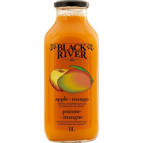 Black River Juice Apple And Mango 1 L (bottle)