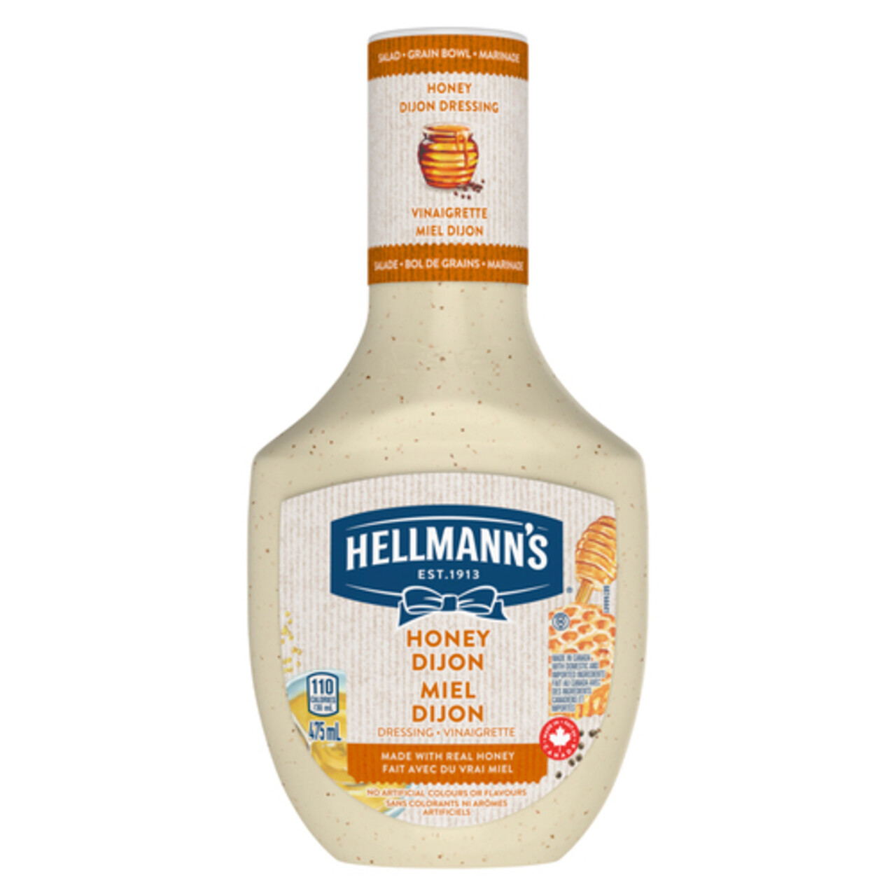 Hellmann'S Salad Dressing Honey Dijon Ideal For gain Bowls Marinades