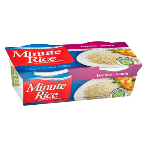 Minute Rice Ready To Serve Jasmine 2 x 125 g