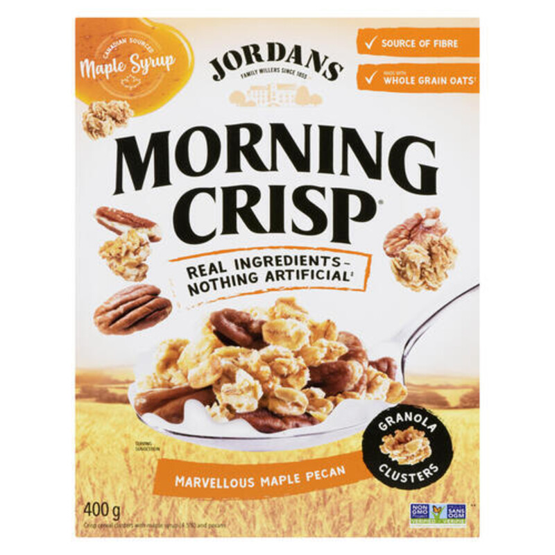 Jordans Cereal Morning Crisp Maple Pecan 400 g Voilà Online Groceries & Offers