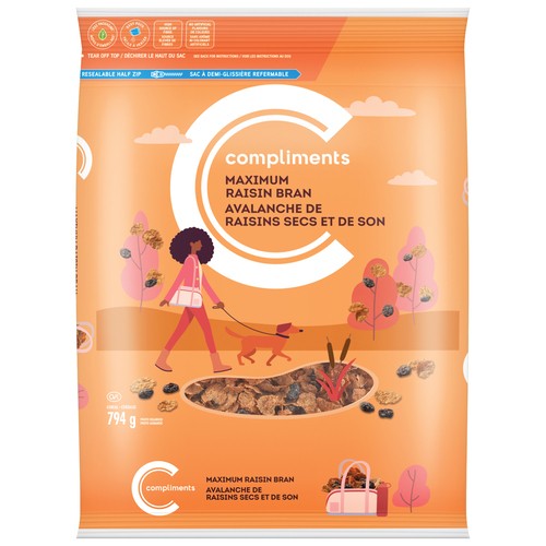 Compliments Cereal Maximum Raisin Bran 794 g