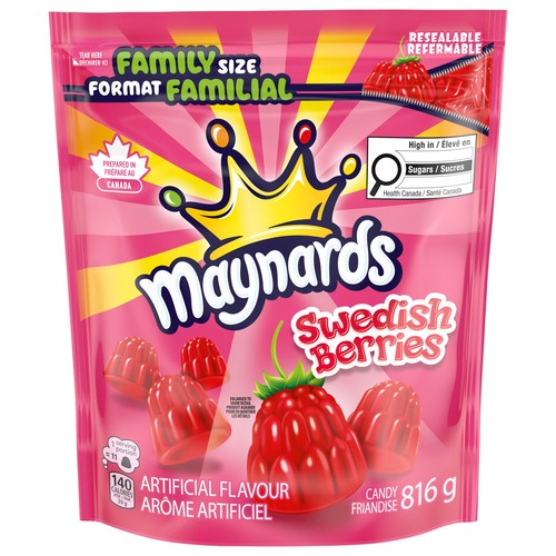 Maynards Candy Swedish Berries 816 g
