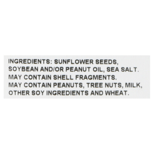 Johnvince Foods Ltd. Sunflower Seeds Roasted With Salt 350 g