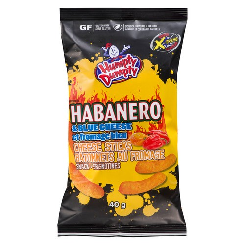 Humpty Dumpty Cheese Sticks Snack Habanero & Blue Cheese 40 g