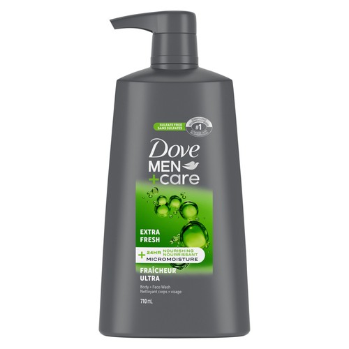 Dove Men +Care Body Wash With Pump Extra Fresh 710 ml