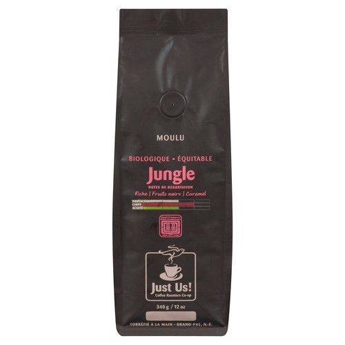 Just Us! Ground Coffee Dark Jungle Blend 340 g
