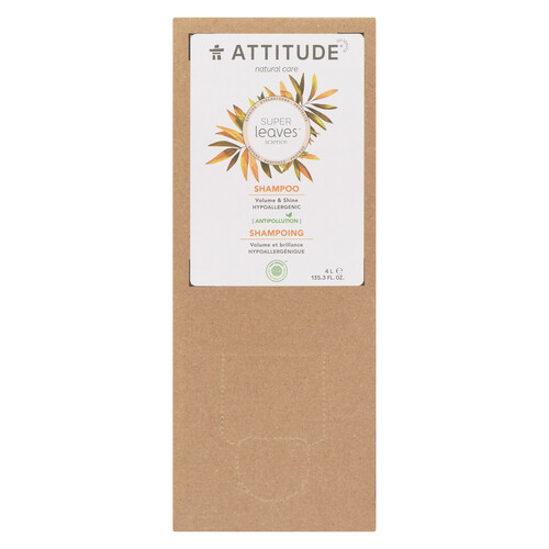Attitude Super Leaves Bulk To Go Shampoo Volume & Shine 4 L