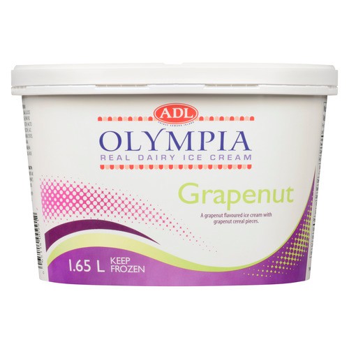 Olympia Ice Cream Grapenut 1.65 L
