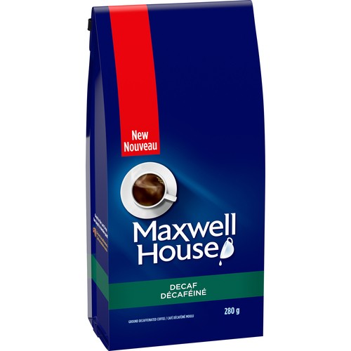 Maxwell House Ground Decaffeinated Coffee Decaf 280 g