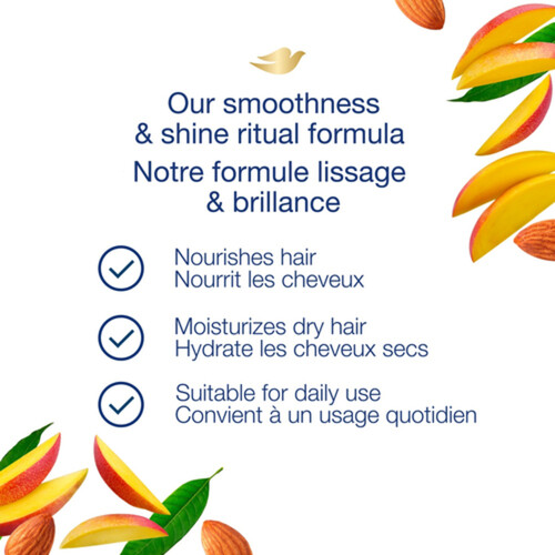 Dove Nourishing Secrets Shampoo Smoothness & Shine Ritual For Dry Hair 355 ml