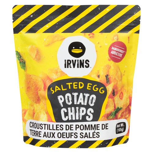 Irvins Potato Chips Salted Egg 105 g