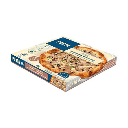 Porta Frozen Pizza Mushroom & Fontina 405 g