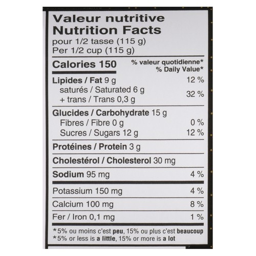 Liberté Méditerranée Yogourt Salted Caramel Cheesecake 500 g