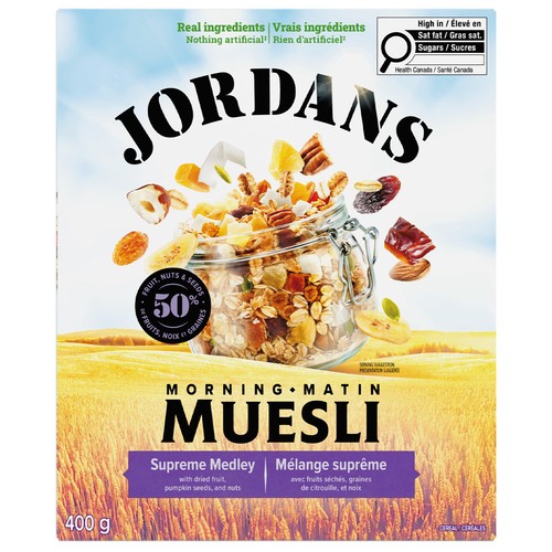 Jordans Muesli Supreme Medley 400 g