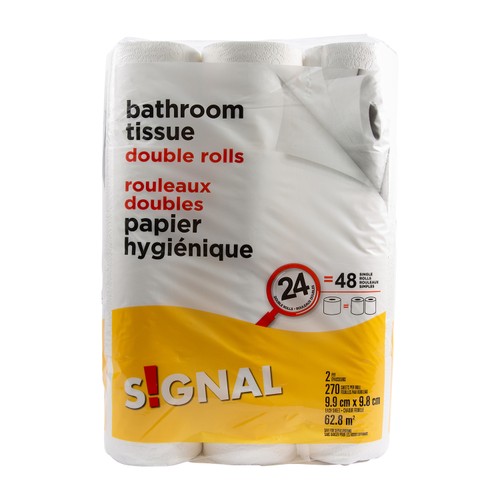 Signal Bathroom Tissue 2-Ply 24 Rolls x 270 Sheets