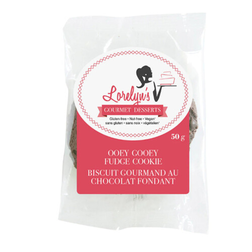 Lorelyn's Gluten-Free Ooey Gooey Fudge Cookie 50 g (frozen)