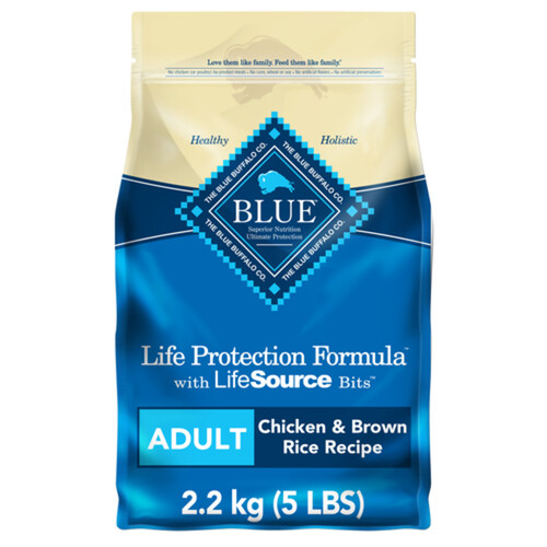 Blue Buffalo Dry Dog Food Adult Life Protection Formula Chicken & Brown Rice 2.2 kg