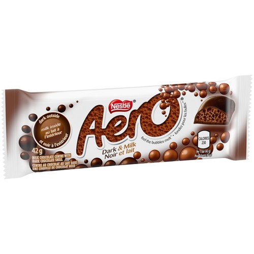 Nestlé Aero Chocolate Bar Dark & Milk 42 g