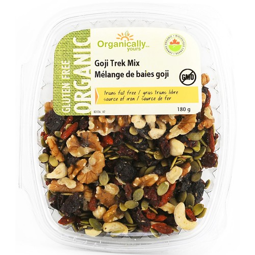 Organically Yours Goji Trail Mix 180 g