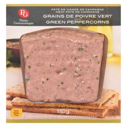 Plaisirs Gastronomiques Pate Green Peppercorn 150 g