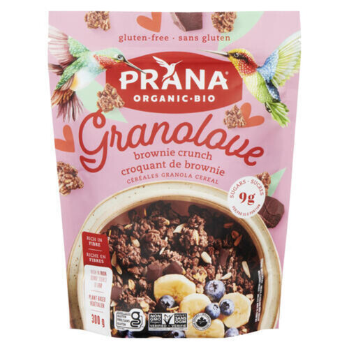 Prana Organic Granola Brownie Crunch 300 g