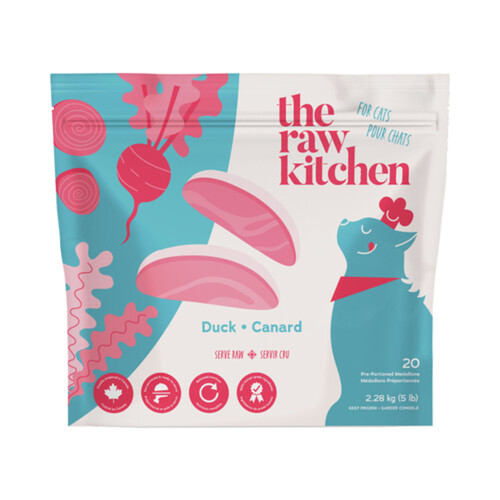 The Raw Kitchen Raw Cat Food Duck 2.28 kg