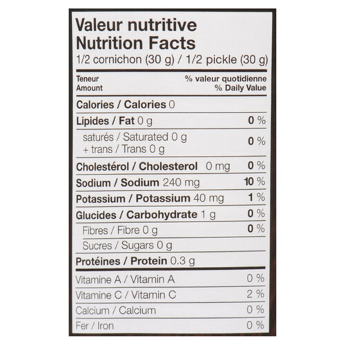 Voilà Online Grocery Delivery Moishes GlutenFree Kosher Dill