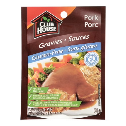 Club House Gluten-Free Gravy Mix For Pork 24 g