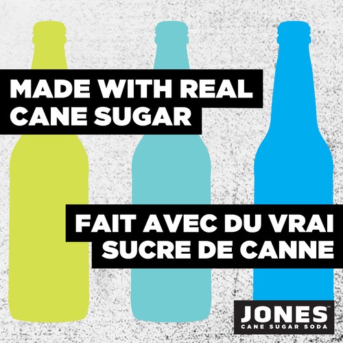 Jones Craft Soda Assorted Flavour Variety Pack 12 x 355 ml (bottles)