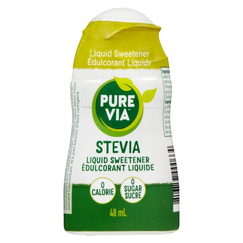Pure Via Stevia Sweetener Liquid 48 ml