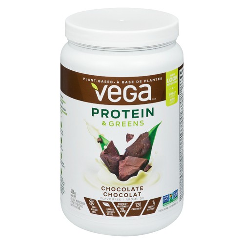 Vega Protein & Greens Protein Powder Chocolate 618 g