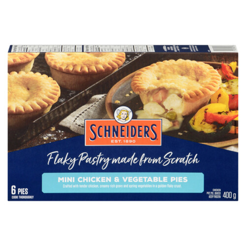 Schneiders Mini Pies Chicken & Vegetable 400 g