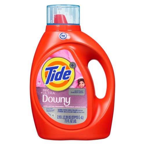 Tide Liquid Laundry Detergent April Fresh With Downy 2.15 L