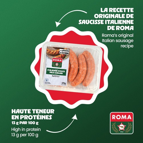 Roma Sausage Mild Italian 375 g
