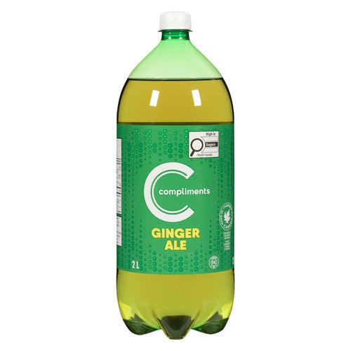 Compliments Soft Drink Ginger Ale 2 L (bottle)