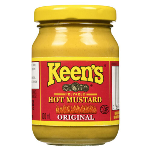 Keen's Prepared Hot Mustard Original Jar 100 ml