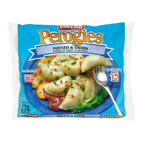 Cheemo Perogies Potato & Onion 907 g (frozen)