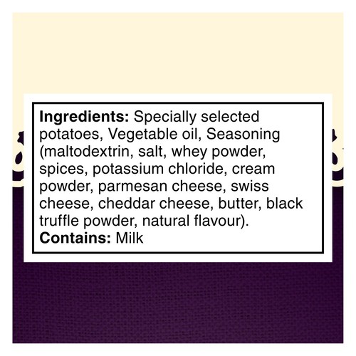 Miss Vickie's Kettle Cooked Potato Chips Black Truffle & Parmesan 190 g