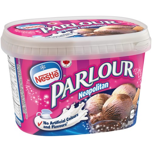 Nestlé Parlour Frozen Dessert Neapolitan 1.5 L